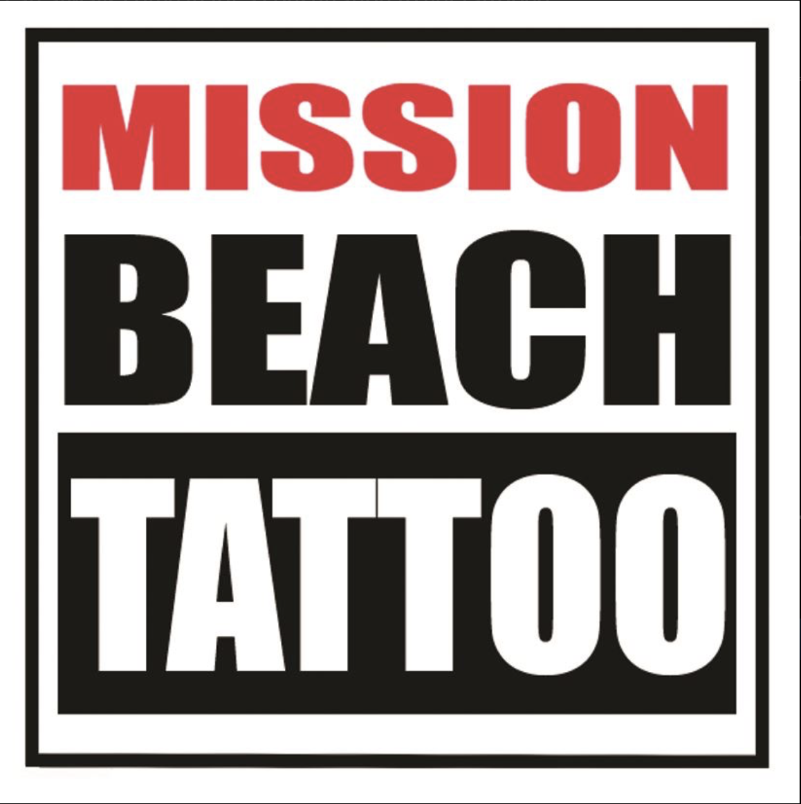Mission Beach Tattoo Logo
